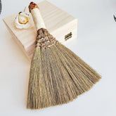 Mini altar smudge broom for energy cleansing and ritual use